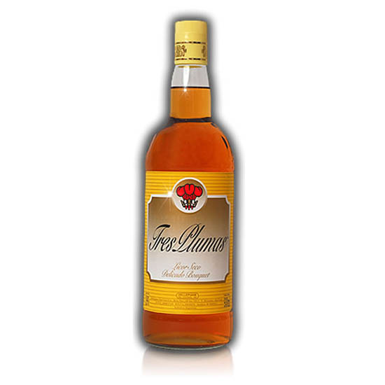 TRES PLUMAS LICOR SECO 930 CC