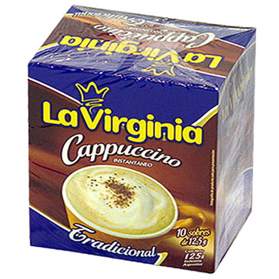 CAPUCHINO 10 SOBRES VIRGINIA
