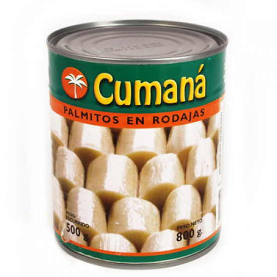 PALMITO TROZO CUMANA 800 GR