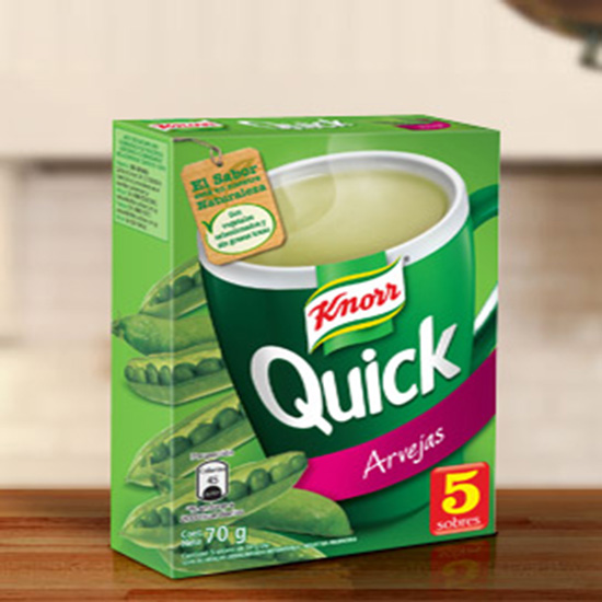 SOPA QUICK ARVEJAS 5 SOBRES