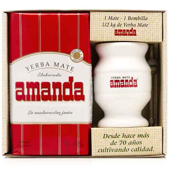 KIT MATE CERAMICO AMAN