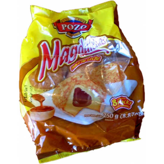 MAGDALENA CHOCOLATE RELLE D LECHE 215 GR