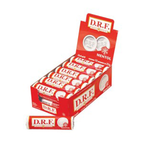 DRF PASTILLAS MENTOL X 12