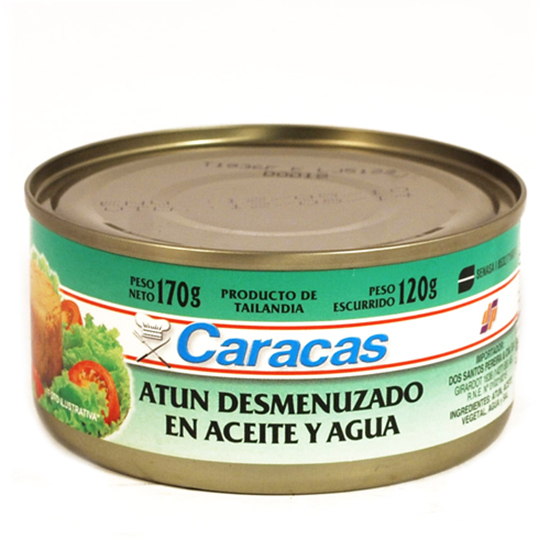 ATUN ENTERO ACEITE CARACAS 170