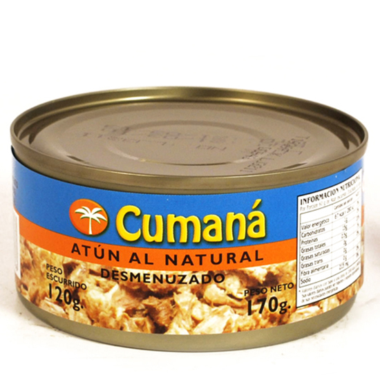 ATUN DESM NATURAL CUMANA 170 G