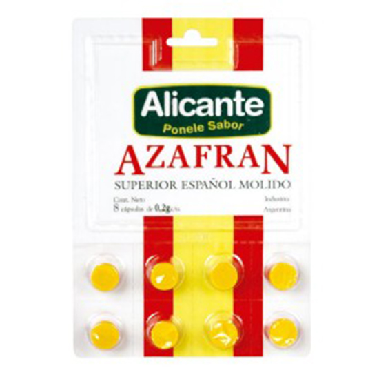 AZAFRAN ALICANTE X 2 UNIDADES